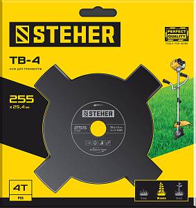 STEHER TB-4, 255 мм, 4T, нож для триммера (75135)