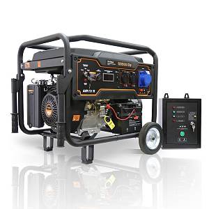 Бензиновый генератор FoxWeld Expert G9500 EW в компл. с блоком автоматики