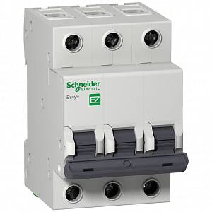 Автоматич-й выкл-ль Schneider EASY 9 3П 25A B 4,5кА 400В EZ9F14325