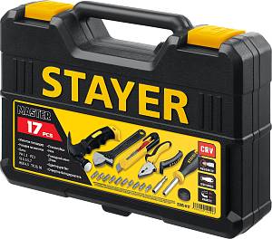 STAYER Master-17, 17 предм., универсальный набор инструмента для дома (2205-H17)